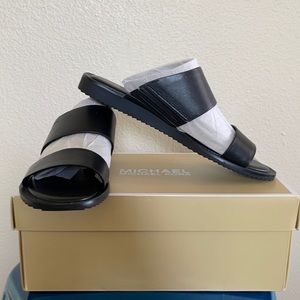 Michael Kors Millie Leather Slide